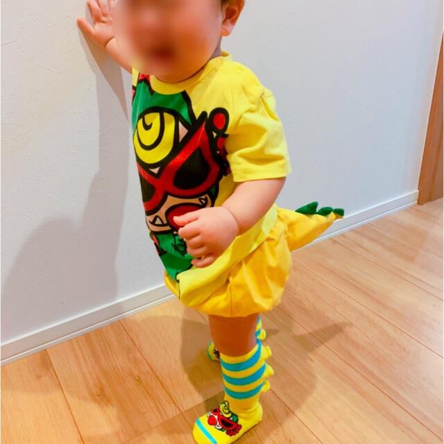 HYSTERIC MINI(ヒステリックミニ)のぷり太郎さん キッズ/ベビー/マタニティのベビー服(~85cm)(Ｔシャツ)の商品写真