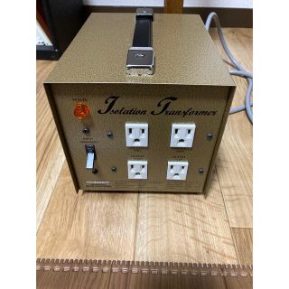 taroimo12様専用　アイソレーション昇圧トランス　600w(変圧器/アダプター)