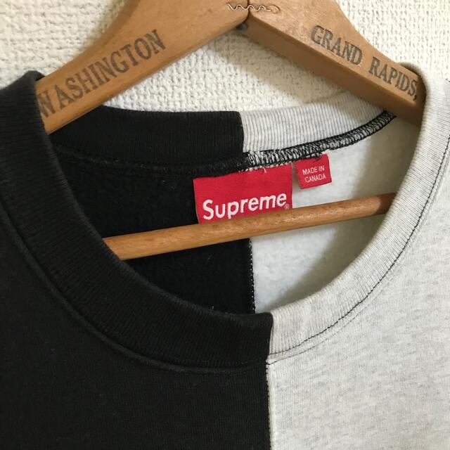 込☆Supreme Split Logo Crewneck☆ブラックL | rapresentando.com