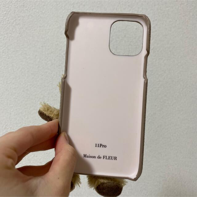 Maison de FLEUR(メゾンドフルール)のメゾンドフルール iPhone11proケース🧸 スマホ/家電/カメラのスマホアクセサリー(iPhoneケース)の商品写真