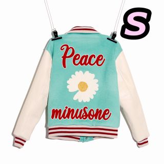 ピースマイナスワン(PEACEMINUSONE)のpeaceminusone PMO VARSITY JACKET #1 MINT(スタジャン)