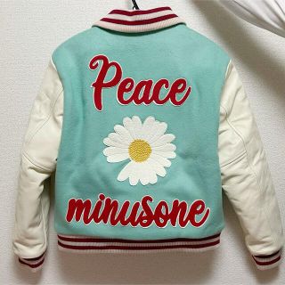 peaceminusone PMO VARSITY JACKET #1 MINT