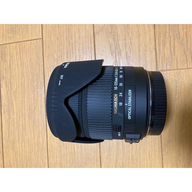 SIGMA 18-125mm F3.8-5.6 DC OS HSM キャノン用