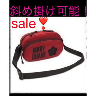 マリークワント(MARY QUANT)のsale❣️斜め掛け可能❣️【新品タグ付】マリークワント💕ショルダー バッグ(ショルダーバッグ)