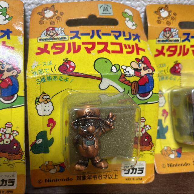 任天堂 - スーパーマリオ メタルマスコット 3種類の通販 by プロッピ