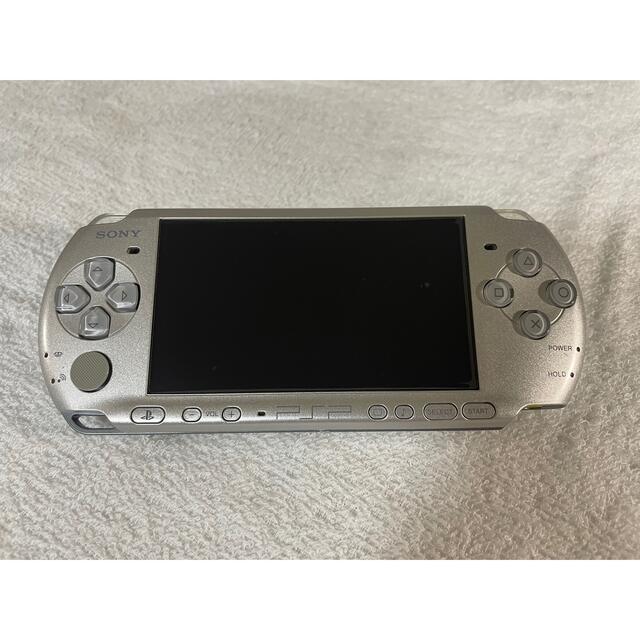 美品　PSP-3000  ミスティックシルバー 1