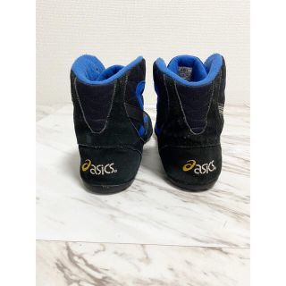asics - vintage asics デザイン 刺繍ロゴ ハイカット レスリング