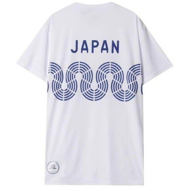 2020東京オリンピック波乗りジャパンTシャツ - サーフィン ミライトワのサーフィン競技 Tシャツ