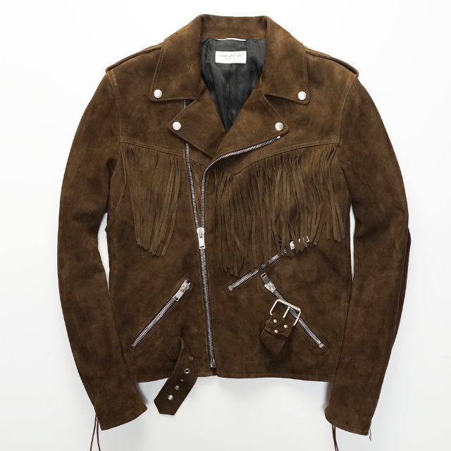 SAINT LAURENT - 傑作/正規サンローランパリフリンジゴート SAINT LAURENT - 傑作/正規サンローランパリフリンジゴート