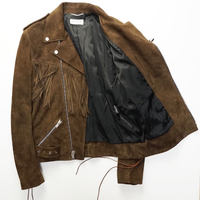 SAINT LAURENT - 傑作/正規サンローランパリフリンジゴート SAINT LAURENT - 傑作/正規サンローランパリフリンジゴート