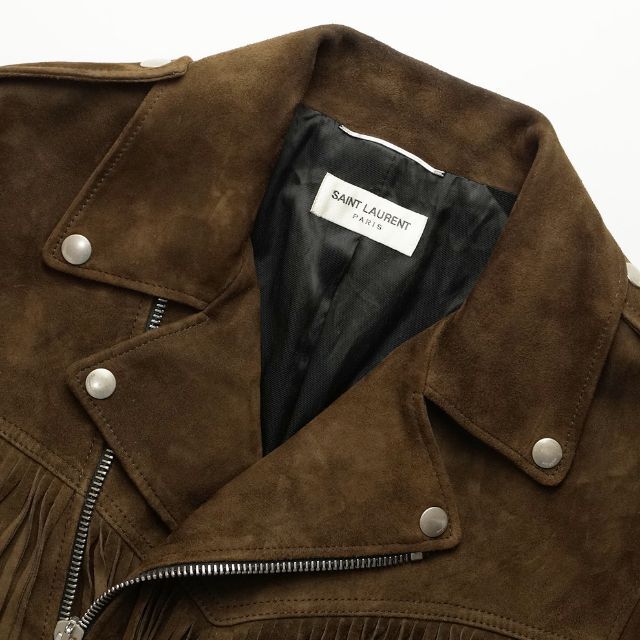 SAINT LAURENT - 傑作/正規サンローランパリフリンジゴート SAINT LAURENT - 傑作/正規サンローランパリフリンジゴート