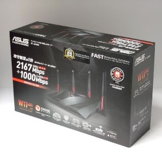 エイスース(ASUS)のASUS RT-AC88U ゲーミング ルーター(PC周辺機器)