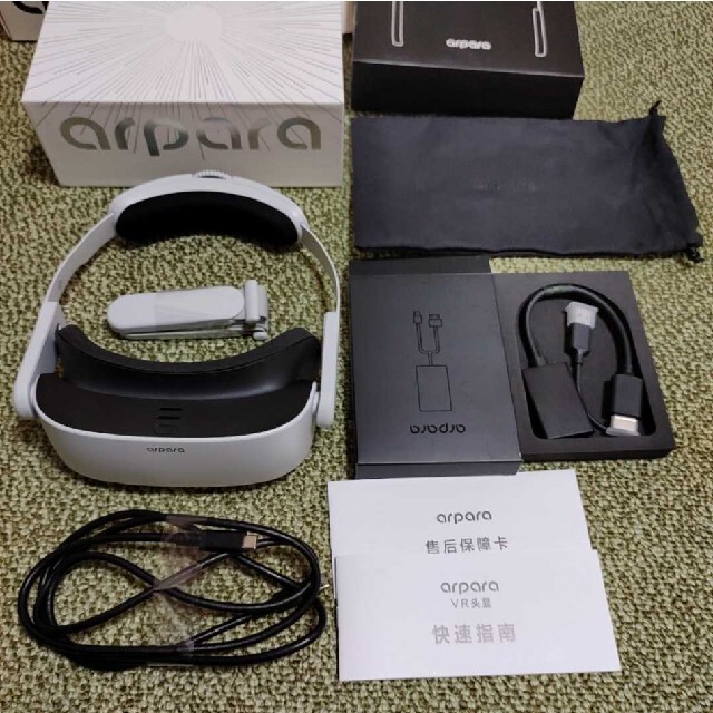 史上最も激安 arpara ヘッドマウントディスプレイ VRヘッドセット 5K 有機EL 4k ディスプレイ