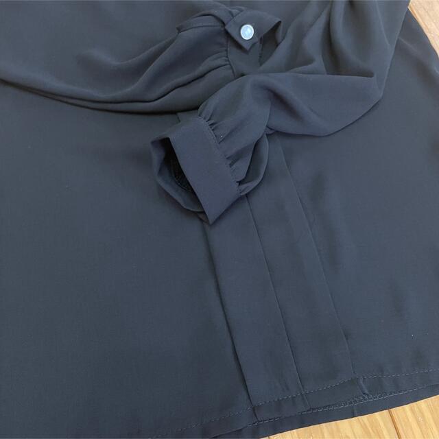 【SY3】新品未使用 センターライン ブラック ブラウス レディースのトップス(シャツ/ブラウス(長袖/七分))の商品写真