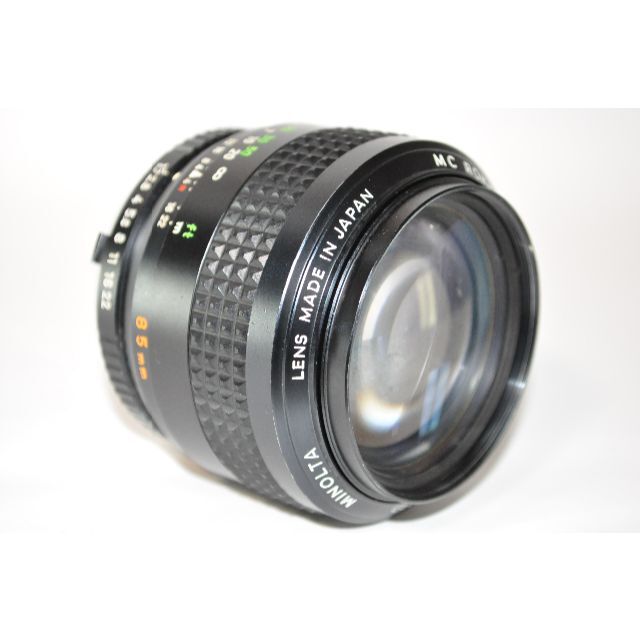 美品 ミノルタ MC ROKKOR-PF 55mm f1.7 オールドレンズ 4