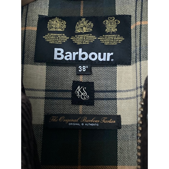 キャプテンシャンシャイン　トラベラーコート　セージ　Barbour size38