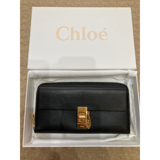 正規品 Chloe クロエ Drew ドリュー 長財布