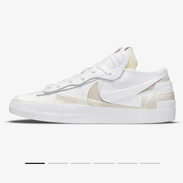 【美品】sacai × Nike Blazer Low White