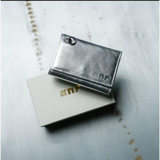 JAM HOME MADE & ready made - JAM HOME MADE × NF COMPACT WALLET/SILVER