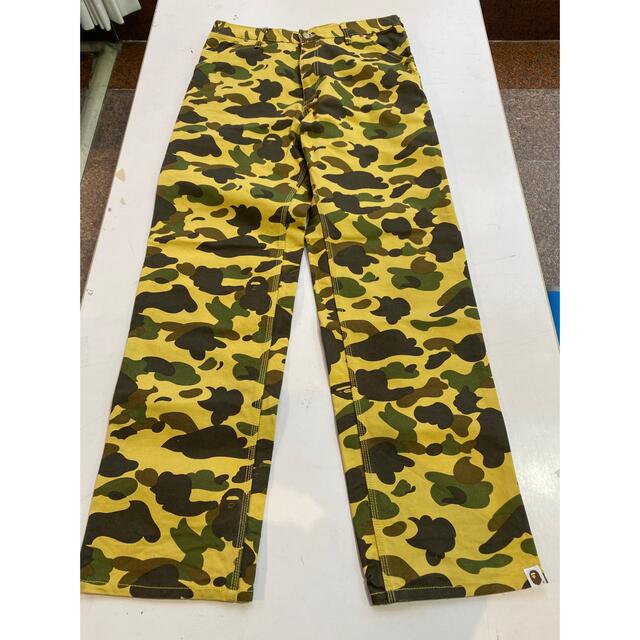 A BATHING APE(アベイシングエイプ)のAPE × CARHARTT カーハート SINGLE KNEE PANT L メンズのパンツ(ワークパンツ/カーゴパンツ)の商品写真