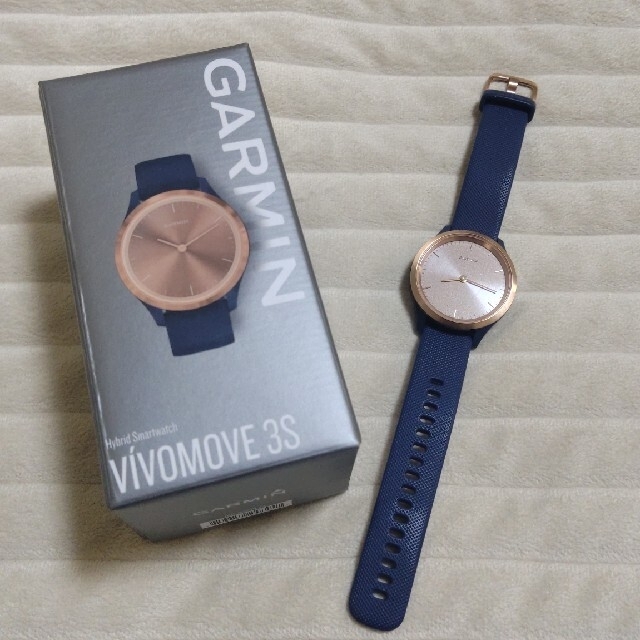 GARMIN(ガーミン)の★美品★GARMIN vivomove 3S スマートウォッチ レディースのファッション小物(腕時計)の商品写真