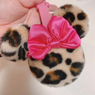 ディズニーランド 耳当て イヤーマフ ヒョウ柄 | 耳当て イヤマフラー