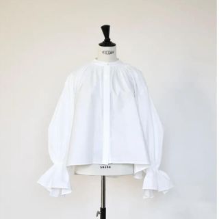 ドゥロワー(Drawer)のgypsohila♡ Smoking Blouse White(シャツ/ブラウス(長袖/七分))