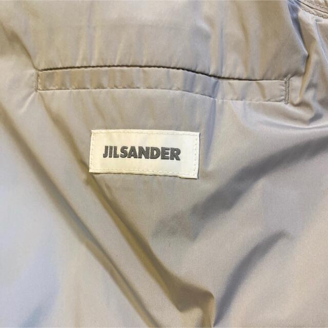 Jil Sander(ジルサンダー)の【新品ほぼ未使用】ジルサンダー　コート　メンズ　ライトグレー メンズのジャケット/アウター(ステンカラーコート)の商品写真