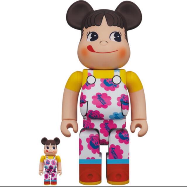 BE@RBRICK ペコちゃん ミルキー70周年デザイン 100％ & 400％