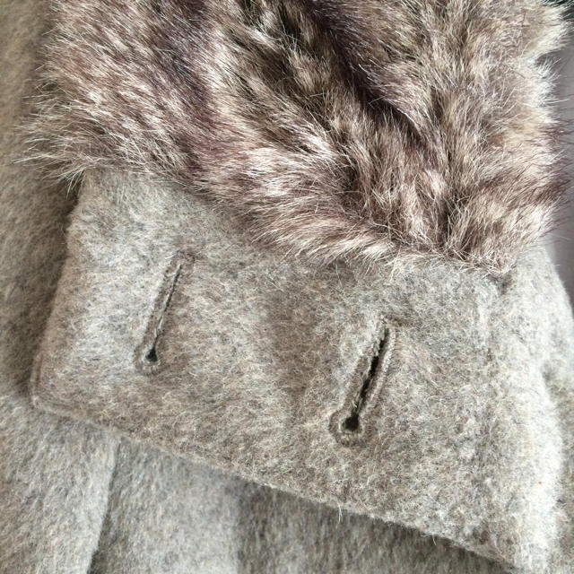 KBF(ケービーエフ)のラビットファーコート レディースのジャケット/アウター(ロングコート)の商品写真