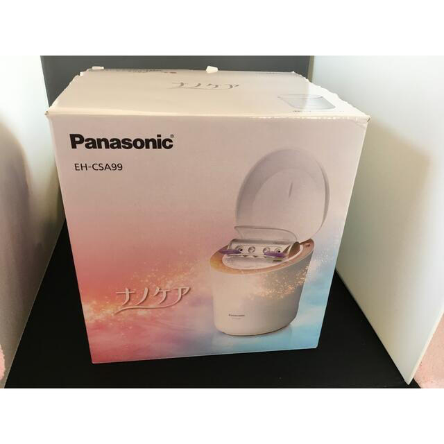 Panasonic(パナソニック)のパナソニック　ナノケア　スチーマー　美品　EH-CSA99  スマホ/家電/カメラの美容/健康(フェイスケア/美顔器)の商品写真