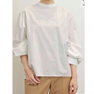 アパルトモンドゥーズィエムクラス(L'Appartement DEUXIEME CLASSE)のアパルトモン No Collar Volume Sleeve Blouse(シャツ/ブラウス(長袖/七分))