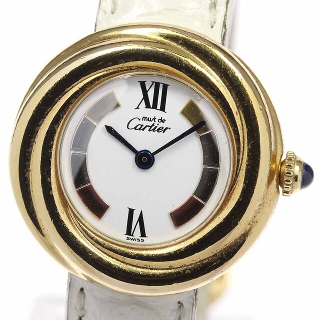 【激安アウトレット!】 Cartier - レディース【ev20】 クォーツ SV925 トリニティ マスト 【CARTIER】カルティエ 腕時計 【激安アウトレット!】 Cartier - レディース【ev20】 クォーツ SV925 トリニティ マスト 【CARTIER】カルティエ 腕時計
