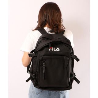 フィラ(FILA)のリュック 【FILA】シンプル刺繍２層式 リュック FIMB 0671 (リュック/バックパック)