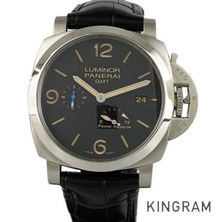 パネライ(PANERAI)のパネライ ルミノール 1950 3デイズ GMT パワー(腕時計(アナログ))