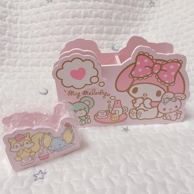 マイメロディ ピピちゃん ポポちゃん キャラクター形小物入れセット 激