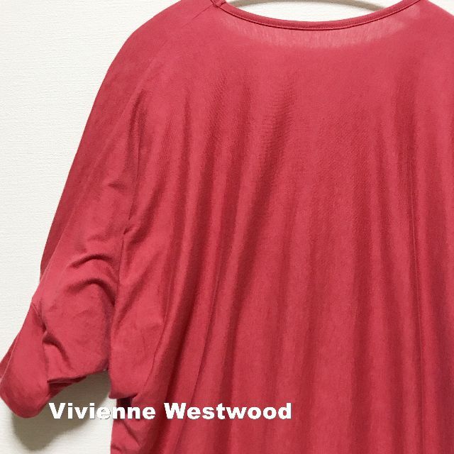 Vivienne Westwood(ヴィヴィアンウエストウッド)の【Vivienne Westwood】シルク混 チャームORBロゴ カットソー レディースのトップス(カットソー(長袖/七分))の商品写真