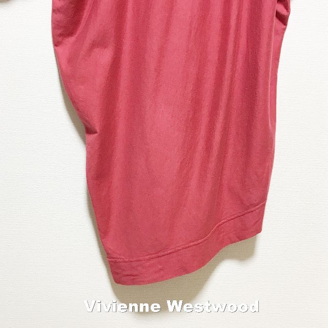 Vivienne Westwood(ヴィヴィアンウエストウッド)の【Vivienne Westwood】シルク混 チャームORBロゴ カットソー レディースのトップス(カットソー(長袖/七分))の商品写真