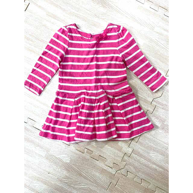 babyGAP(ベビーギャップ)のgapbaby ピンクワンピース　 キッズ/ベビー/マタニティのベビー服(~85cm)(ワンピース)の商品写真