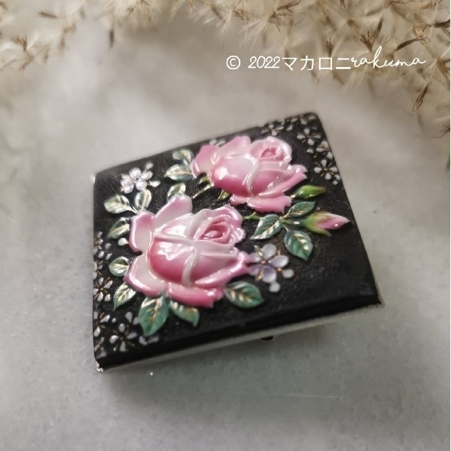 俊兼vintageブローチ 2wayブローチ 薔薇 花 トシカネジュエリー 低価格