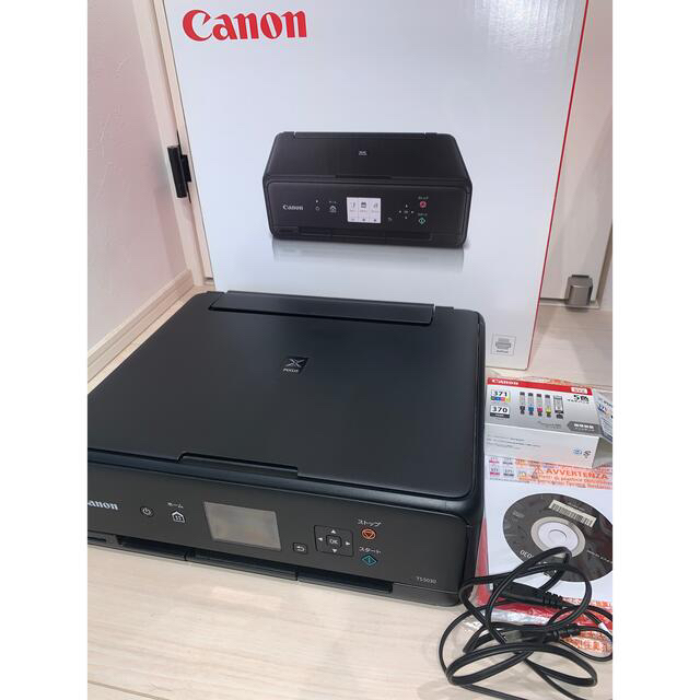 Canon(キヤノン)の本日限定価格　新社会人Canon PIXUS TS5030SBKインクタンク  スマホ/家電/カメラのPC/タブレット(PC周辺機器)の商品写真