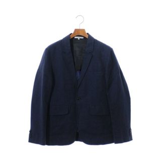 ■新品10万【CARVEN】カルヴェン清潔感漂うネイビーテーラードジャケット50