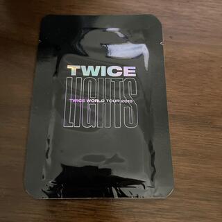 ウェストトゥワイス(Waste(twice))のTWICE 韓国公式 TWICELIGHTS TRADING CARD 1袋(アイドルグッズ)