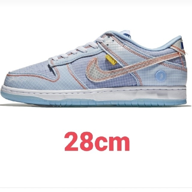 28cm UNION × Nike Dunk Low