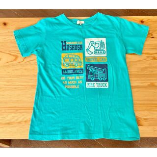 ハッシュアッシュ(HusHush)のHUSHUSHハッシュアッシュ☆ Tシャツ　車　130cm(Tシャツ/カットソー)