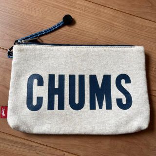 チャムス(CHUMS)のCHUMS フラットポーチ　スウェット(ポーチ)