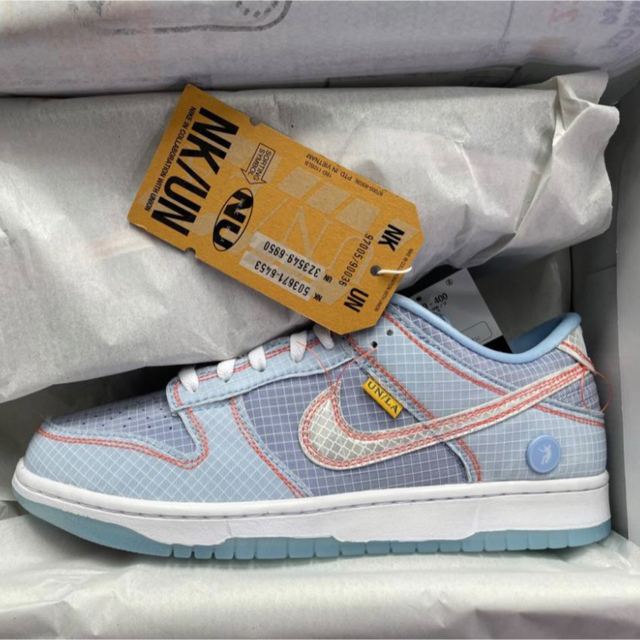 UNION DUNK Low Passport Pack Argon US10スニーカー