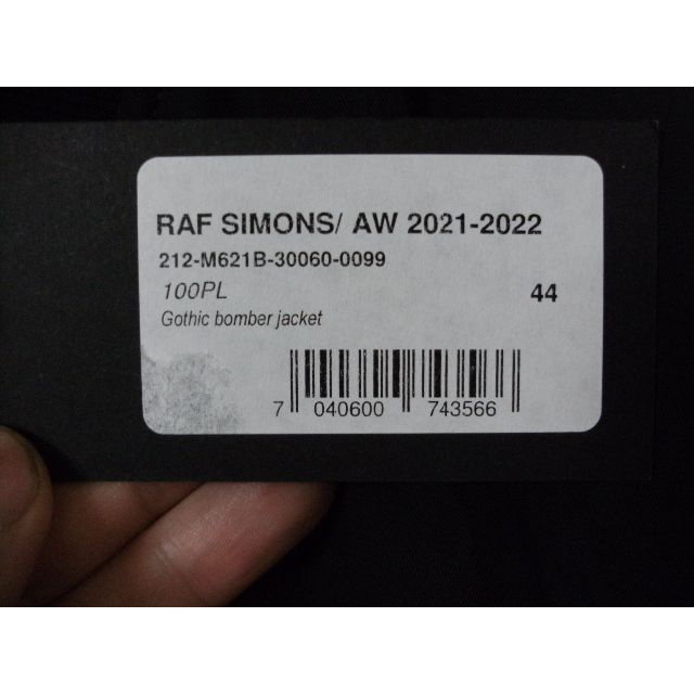 RAF SIMONS(ラフシモンズ)のラフシモンズ オーバーサイズMA-1 RAF SIMONS 21AW ボンバー メンズのジャケット/アウター(ミリタリージャケット)の商品写真