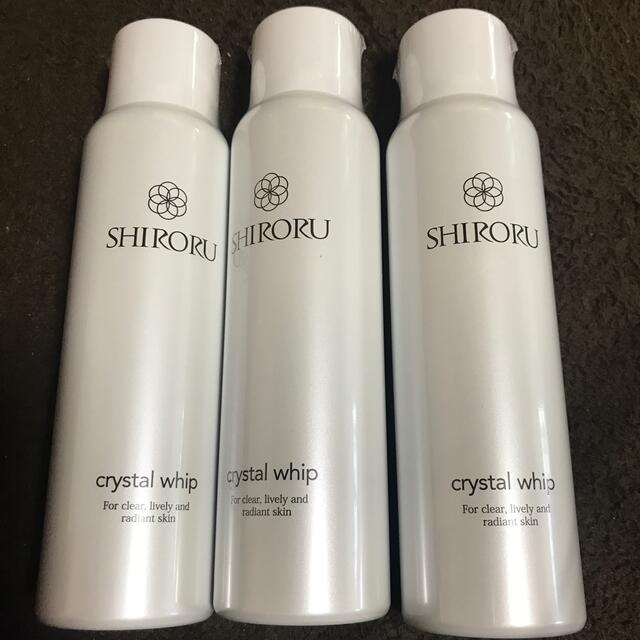 SHIRORU シロル クリスタルホイップ　3本セット