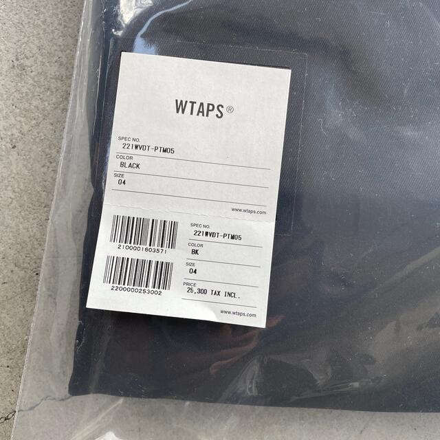 W)taps(ダブルタップス)のwtaps 221WVDT-PTM05 SHINOBI BLACK 黒 XL 4 メンズのパンツ(スラックス)の商品写真